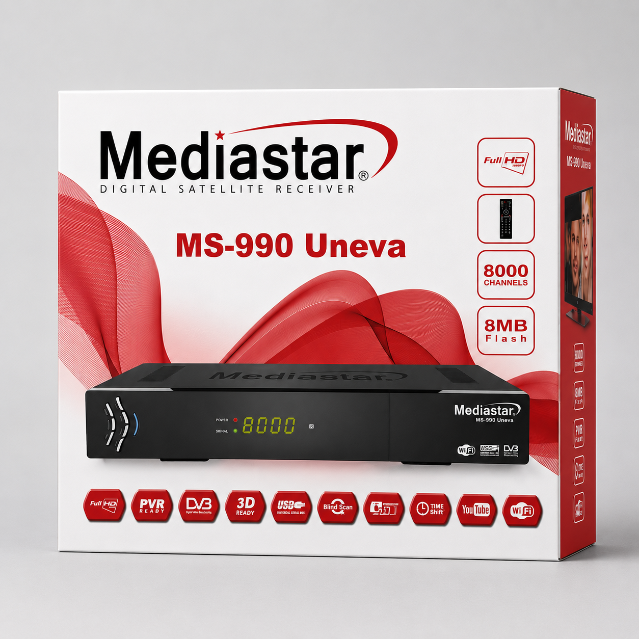 ريسيفر ميديا ستار موديل MS990
