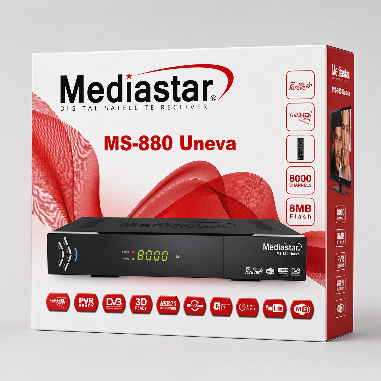 ريسيفر ميديا ستار موديل MS880